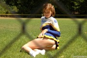Cheerleader Cindy shoots nude for the first time