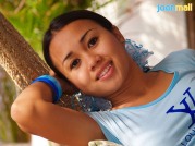 Amazing Asian Teen Joon Mali Posing Outdoors For You