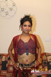 Pony-tailed Indian Wench Strips And Shows Her Round Boobies